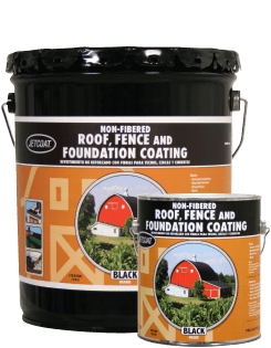 Farm Pride – Non-Fibered Roof, Fence and Foundation Coating