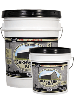 Farm Pride – Gray Premium One Coat 100% Acrylic Barn & Fence Paint