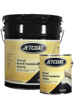 JETCOAT Fibered Roof and Foundation Coating