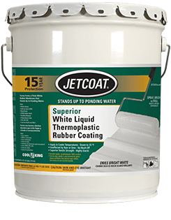 JETCOAT 15-Year Superior White Liquid Thermoplastic Rubber Coating
