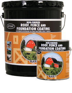 Farm Pride – Non-Fibered Roof, Fence and Foundation Coating