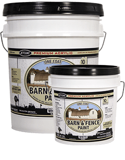 Farm Pride – White Premium One Coat 100% Acrylic Barn & Fence Paint