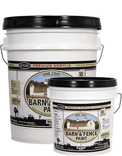 Farm Pride – White Premium One Coat 100% Acrylic Barn & Fence Paint