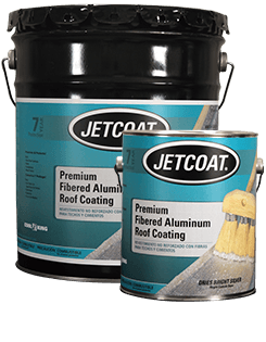JETCOAT – 7-Year Premium Fibered Aluminum Roof Coating